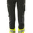 Mascot Accelerate Safe Junior Ultimate Stretch Trousers #colour_black-hi-vis-yellow