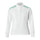 Mascot Food & Care Ladies Fit Ultimate Stretch Smock #colour_white-grass-green