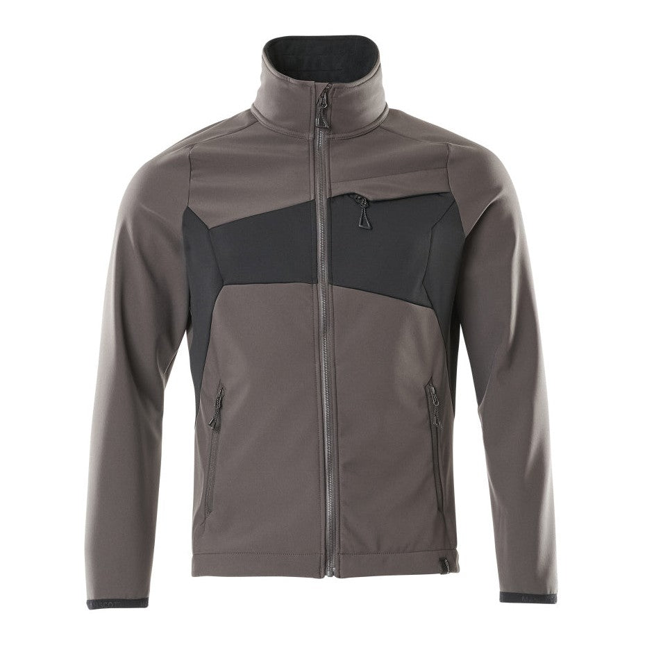 Mascot Accelerate Softshell Jacket #colour_dark-anthracite-black