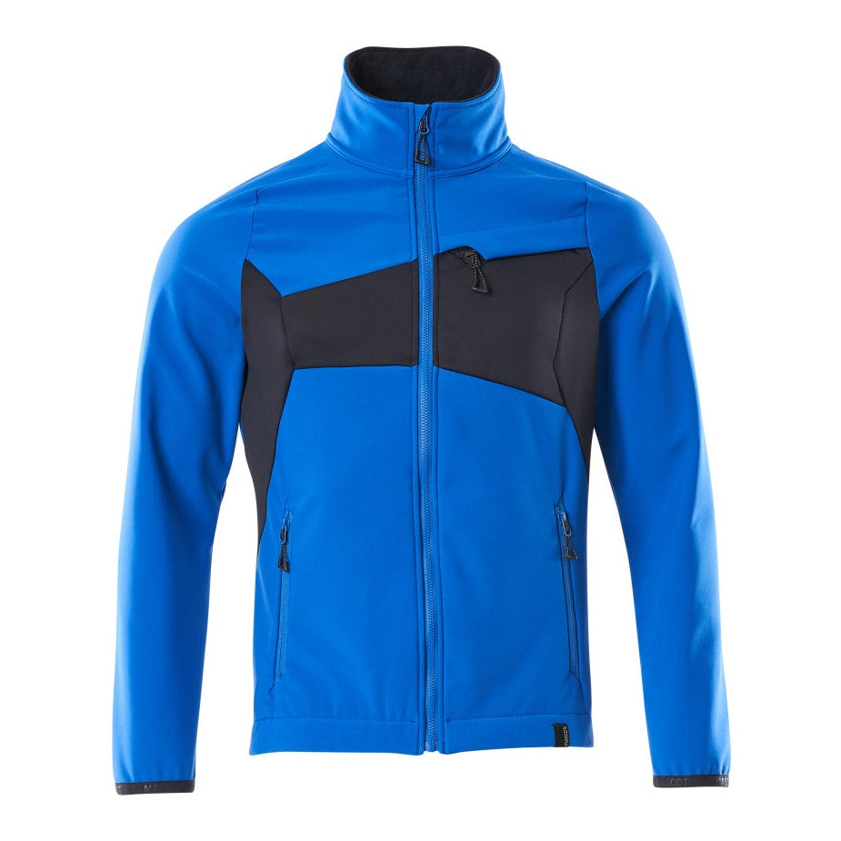 Mascot Accelerate Softshell Jacket #colour_azure-blue-dark-navy