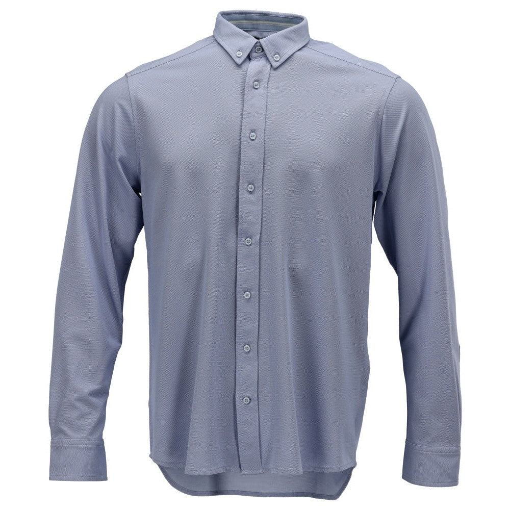 Mascot Frontline Modern Fit Stretch Shirt #colour_light-blue