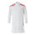 Mascot Food & Care Ultimate Stretch Jacket #colour_white-traffic-red