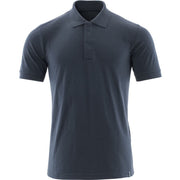 Mascot Crossover Modern Fit Polo Shirt with ProWash Technology #colour_dark-navy