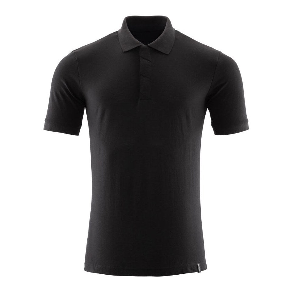 Mascot Crossover Modern Fit Polo Shirt with ProWash Technology #colour_deep-black
