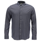 Mascot Frontline Slim Fit Stretch Shirt #colour_blue-flecked