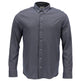 Mascot Frontline Slim Fit Stretch Shirt #colour_blue-flecked
