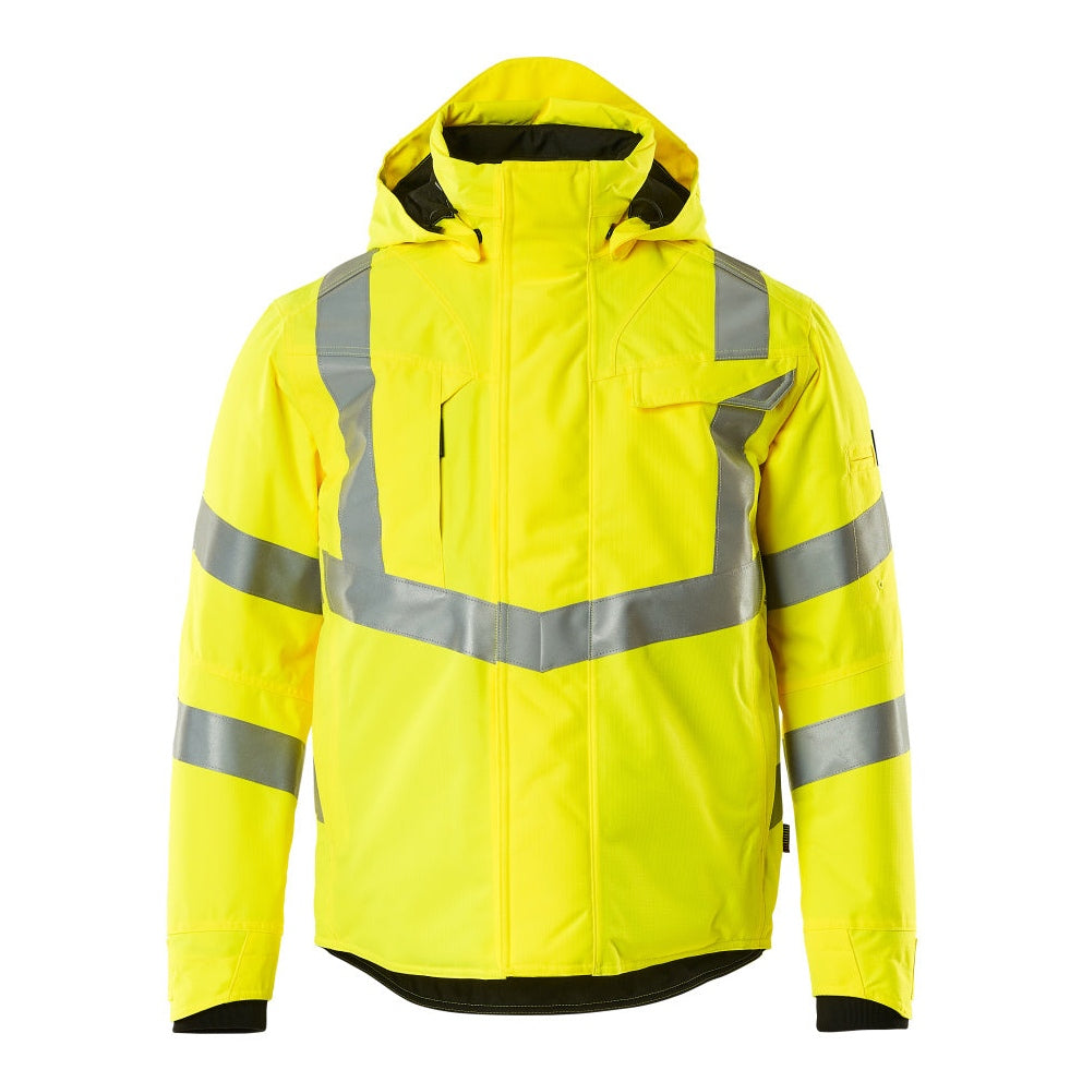 Mascot Safe Supreme Hastings Winter jacket #colour_hi-vis-yellow