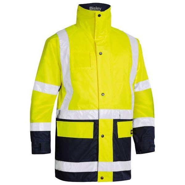 Bisley Taped Hi-Vis 5-in-1 Rain Jacket