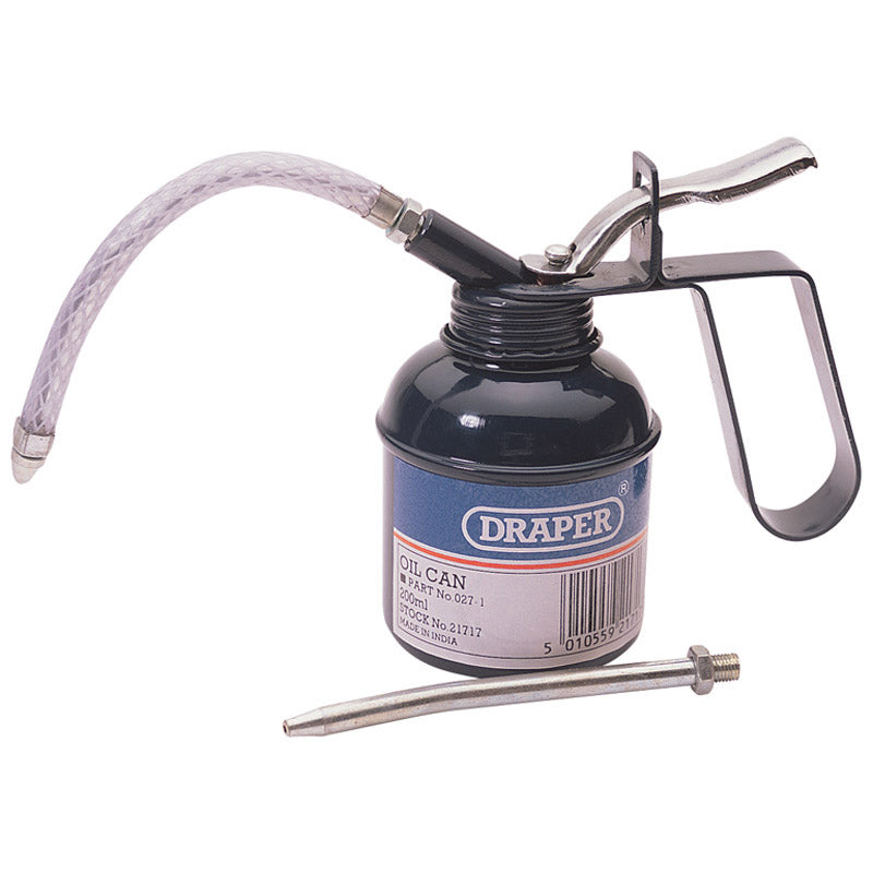 Draper 200ml Force Feed Oil Can
