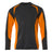 Mascot Accelerate Safe Modern Fit Sweatshirt #colour_dark-navy-hi-vis-orange