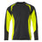 Mascot Accelerate Safe Modern Fit Sweatshirt #colour_black-hi-vis-yellow