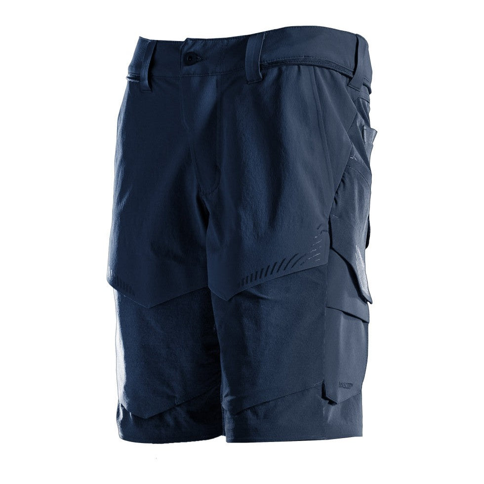 Mascot Customized Stretch Lightweight Shorts - Dark Navy #colour_dark-navy
