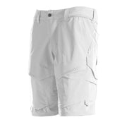 Mascot Customized Stretch Lightweight Shorts - White #colour_white