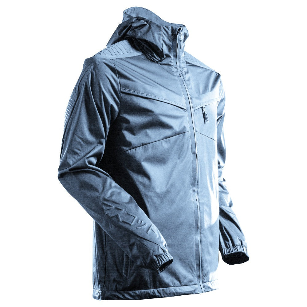 Mascot Customized Ultimate Stretch Lightweight Jacket #colour_stone-blue