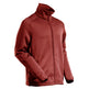 Mascot Customized Microfleece with Zipper #colour_autumn-red