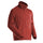 Mascot Customized Microfleece with Zipper #colour_autumn-red