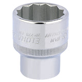 Draper 5/8" 1/2" Sq. Dr. Elora Whitworth Bi-Hexagon Socket
