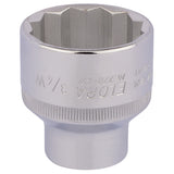 Draper 3/4" 1/2" Sq. Dr. Elora Whitworth Bi-Hexagon Socket