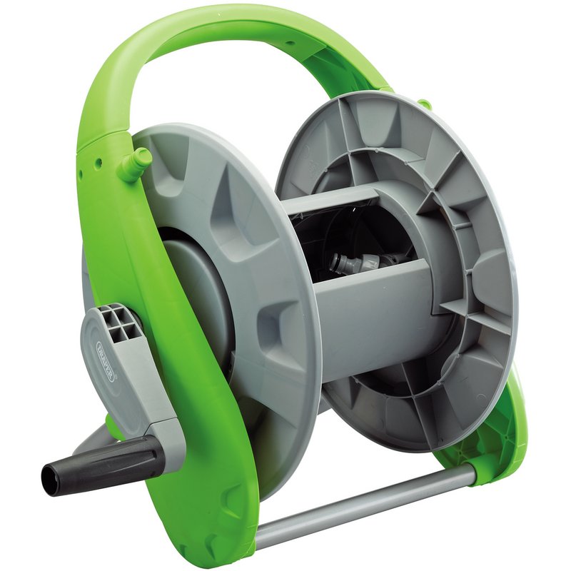 Draper Garden Hose Reel Cart (50m)