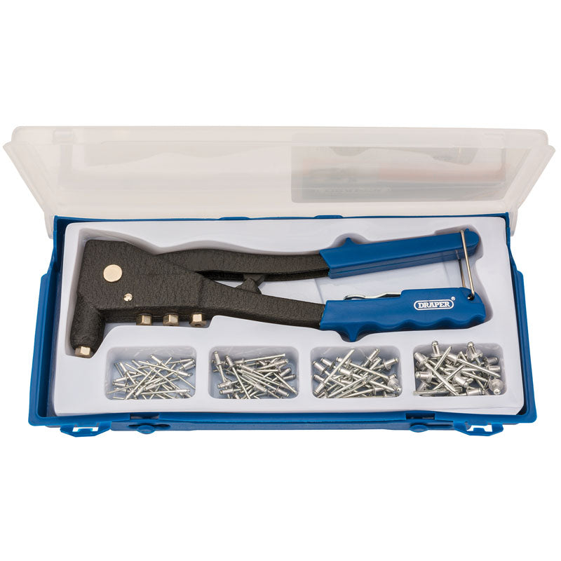 Draper Hand Riveter Kit for Aluminium Rivets