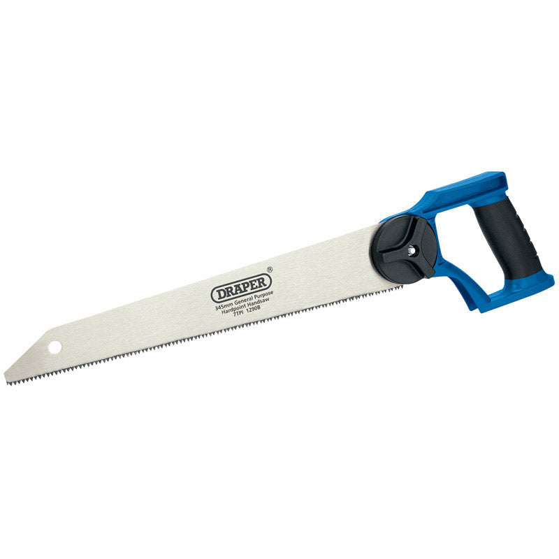 Draper 345mm General Purpose Hardpoint Handsaw