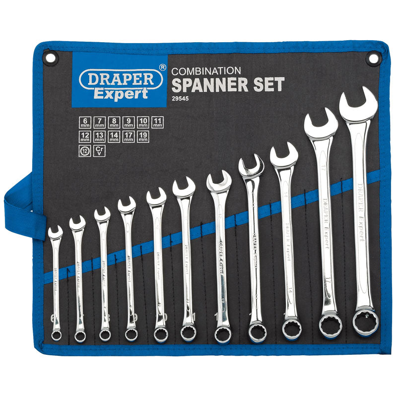 Draper Metric Combination Spanner Set (11 Piece)