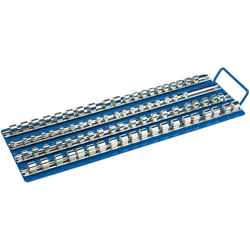 Draper 1/4", 3/8", 1/2" Sq. Dr. Socket Retaining Bar Carrier