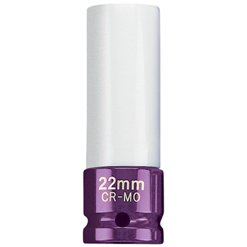 Draper Expert 22mm 1/2" Sq. Dr. HI-TORQ® Wheel Nut Socket for Alloy Wheels