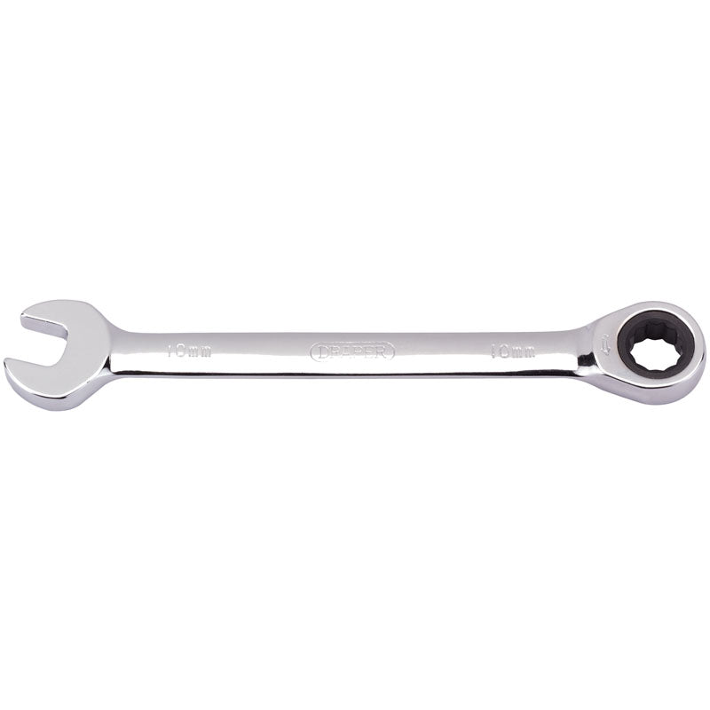 Draper 10mm Metric Ratcheting Combination Spanner
