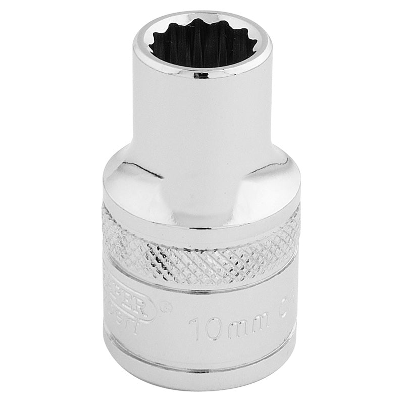 Draper 1/2" Square Drive HI-TORQ® 12 Point Socket (10mm)