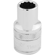 Draper 1/2" Square Drive HI-TORQ® 12 Point Socket (11mm)