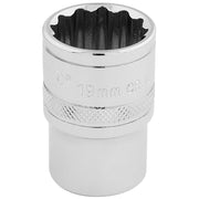 Draper 1/2" Square Drive HI-TORQ® 12 Point Socket (19mm)