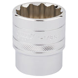 Draper 1/2" Square Drive HI-TORQ® 12 Point Socket (1.1/8")