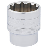 Draper 1/2" Square Drive HI-TORQ® 12 Point Socket (1.3/16")