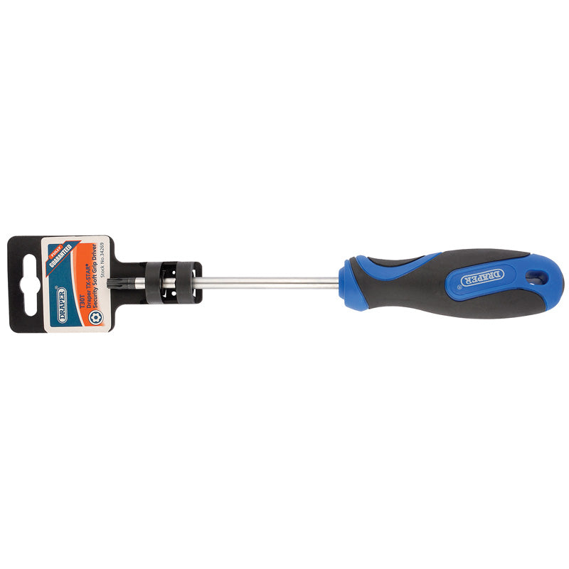 Draper Soft Grip T30 Draper TX-STAR Security Screwdrivers
