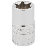 Draper 1/2" Square Drive Draper TX-STAR® Socket (E18)
