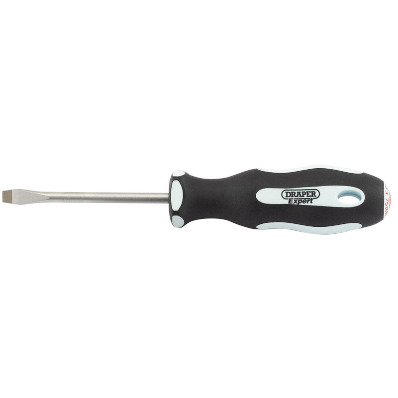 Draper Expert Plain Slot 5.5 x 75mm Soft Grip Screwdrivers