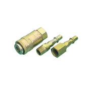 Draper Air Line Coupling Set 1/4 BSP (3 Piece)