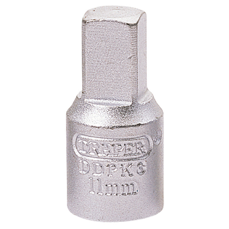 Draper 11mm Square 3/8 Square Drive Drain Plug Key