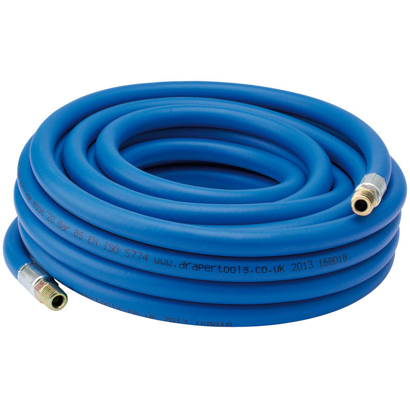 Draper 10M 1/4" BSP 8mm Bore Air Line Hose
