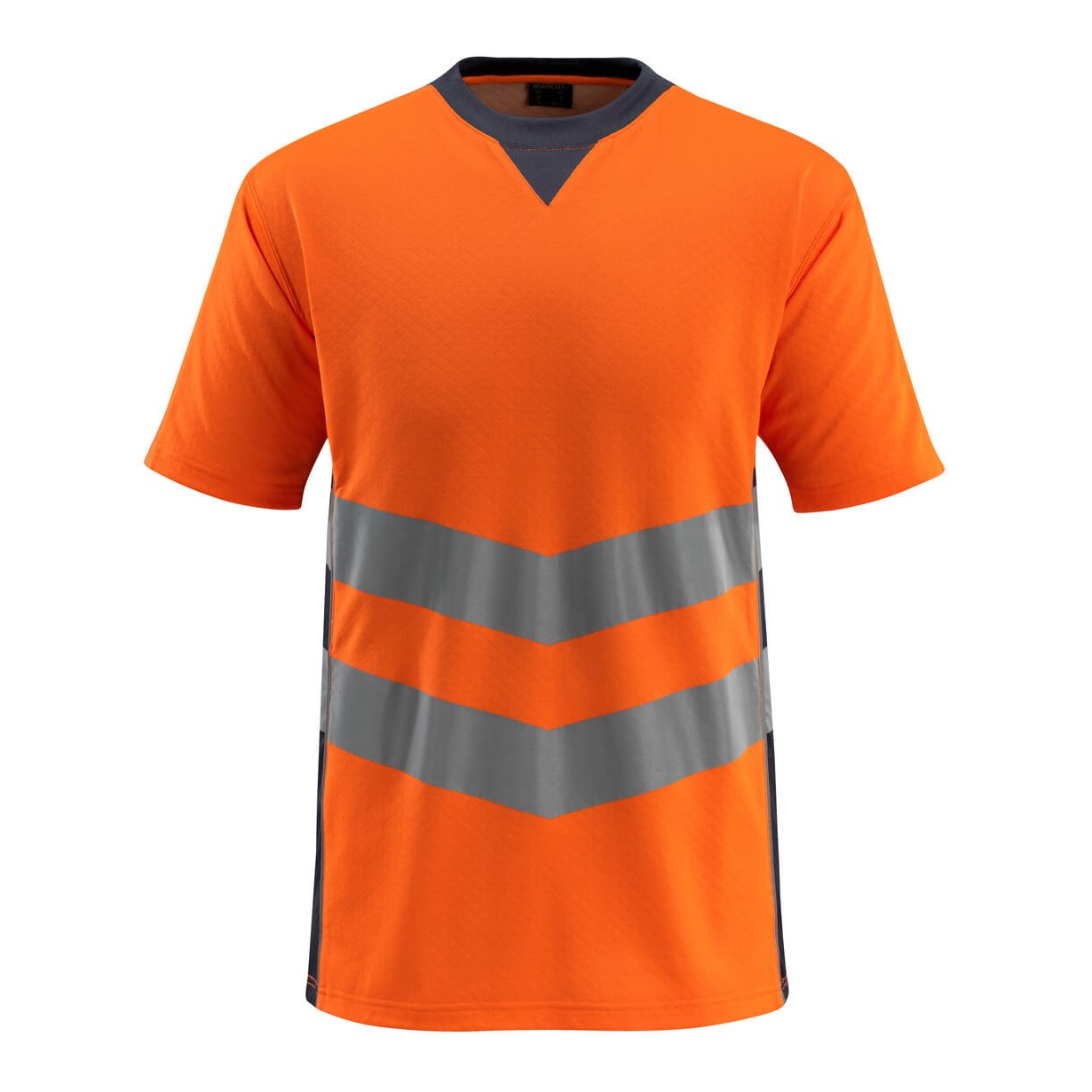 Mascot Safe Supreme Sandwell T-shirt #colour_hi-vis-orange-dark-navy