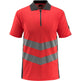 Mascot Safe Supreme Murton Polo shirt #colour_hi-vis-red-dark-anthracite