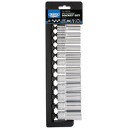 Draper 3/8" Sq. Dr. Draper Expert Multi-Drive® Deep Socket Set (12 Piece)