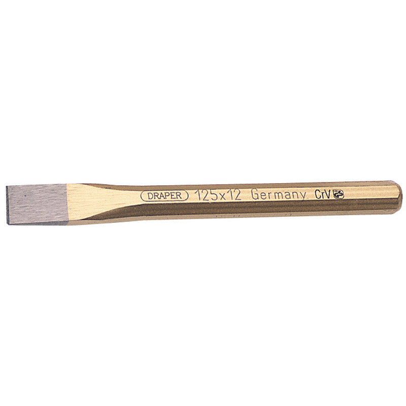 Draper Expert 12mm x 125mm Octagonal Flat Cold Chisel
