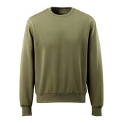 Mascot Crossover Carvin Sweatshirt - Moss Green #colour_moss-green