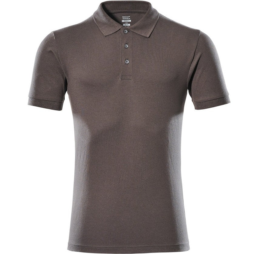 Mascot Crossover Bandol Polo Shirt - Dark Anthracite #colour_dark-anthracite