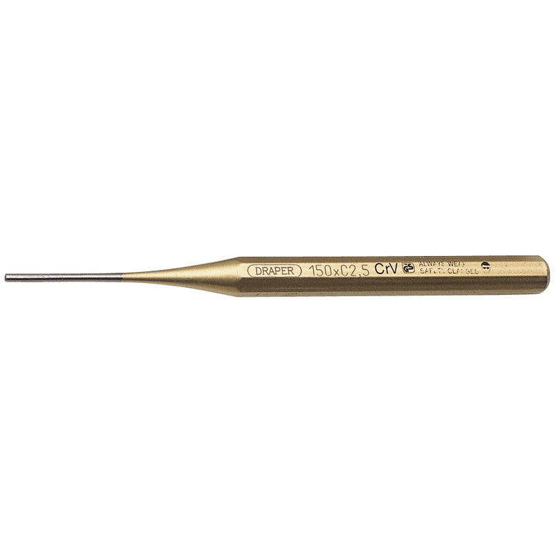Draper Expert 2.5mm x 150mm Octagonal Parallel Pin Punch