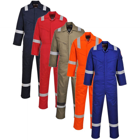 Portwest Flame Resistant Super Light Weight Anti-Static Coverall