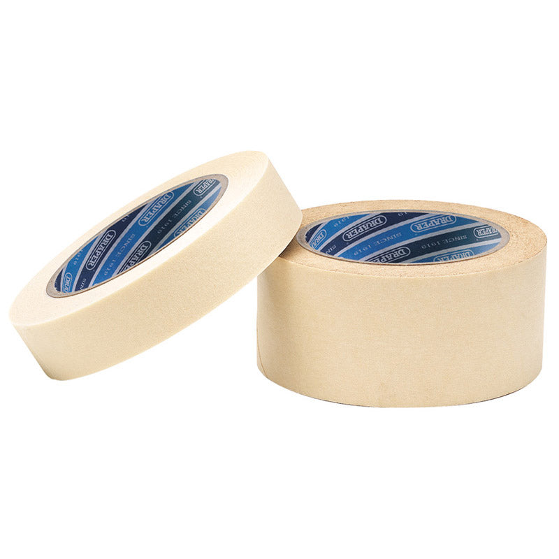 Draper 50M x 25mm Masking Tape Roll