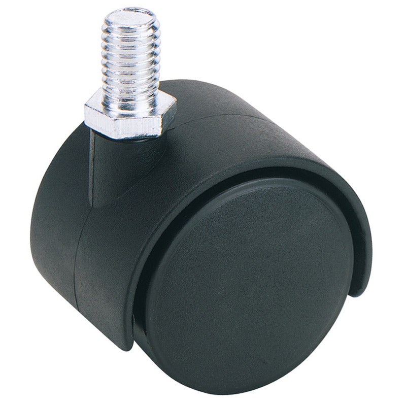 Draper 40mm Dia. Twin Nylon Castor - S.W.L 25Kg